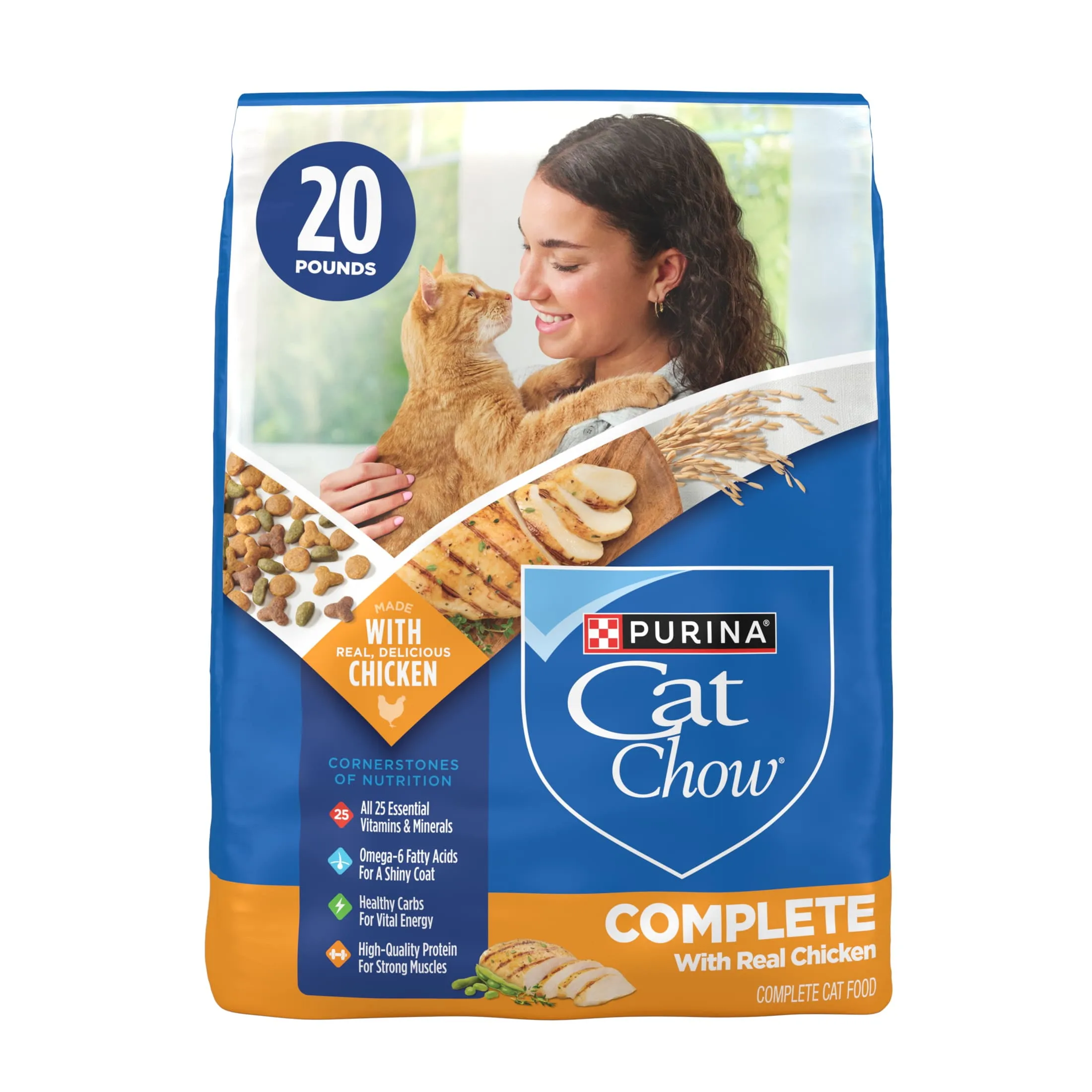 Purina Cat Chow Complete High Protein Dry Cat Food