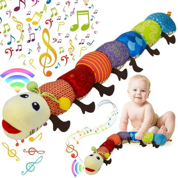 Sixwipe Caterpillar Baby Musical Toy Multicolor