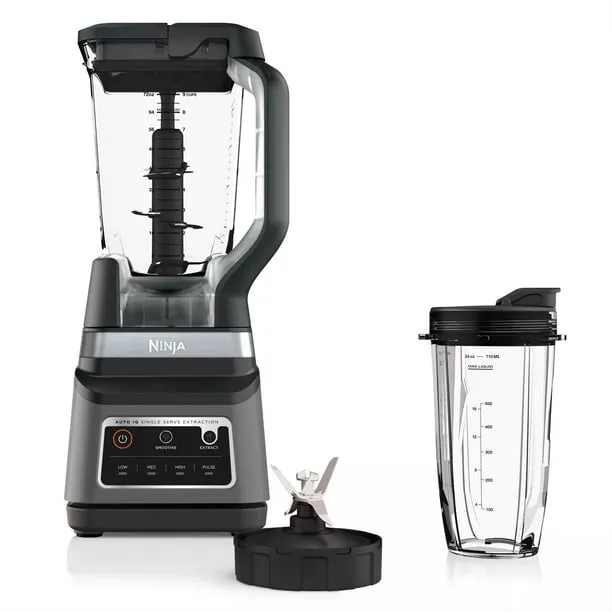 Ninja Professional Plus DUO 72-Oz Blender, Smoothies, Ice Crush, 2 Auto-iQ Preset Programs, 4 Speeds, 1400PW, BN750