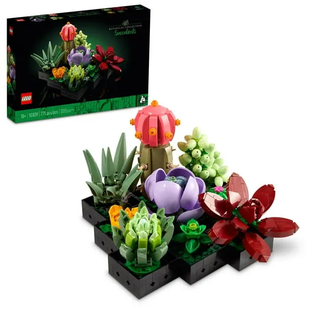 Lego Botanicals Succulents Artificial Indoor Plant