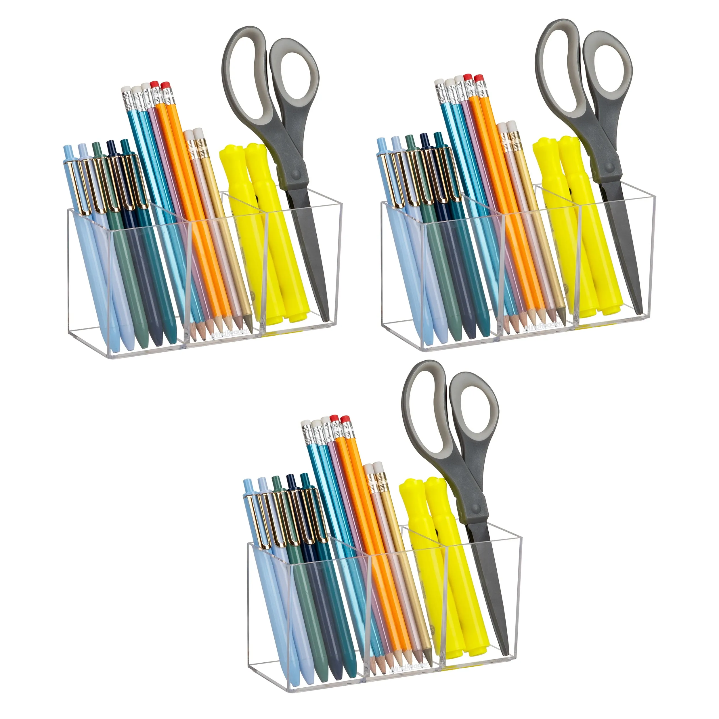 Mind Reader Pen and Accessories Holder Desktop