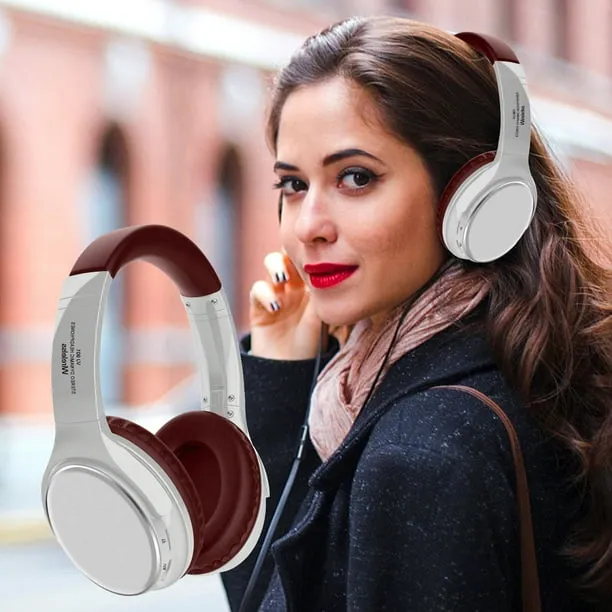 Fasiaou Bluetooth Headphones Over Ear 60 Hours