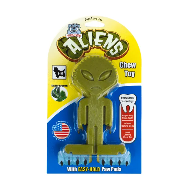Bullibone Alien Bone Small Dog Chew Toy with
