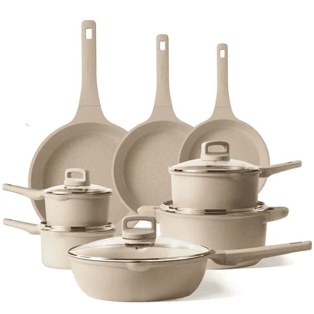 Carote 13 Pcs Nonstick Cookware Sets Non Stick