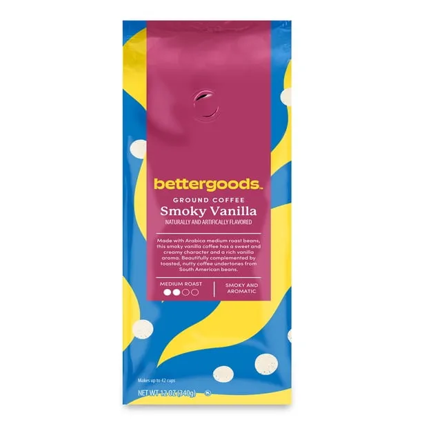Bettergoods Smoky Vanilla Flavored Ground Coffee