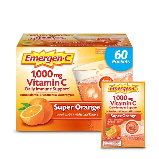 Emergen C 1000MG Vitamin C Powder for Immune