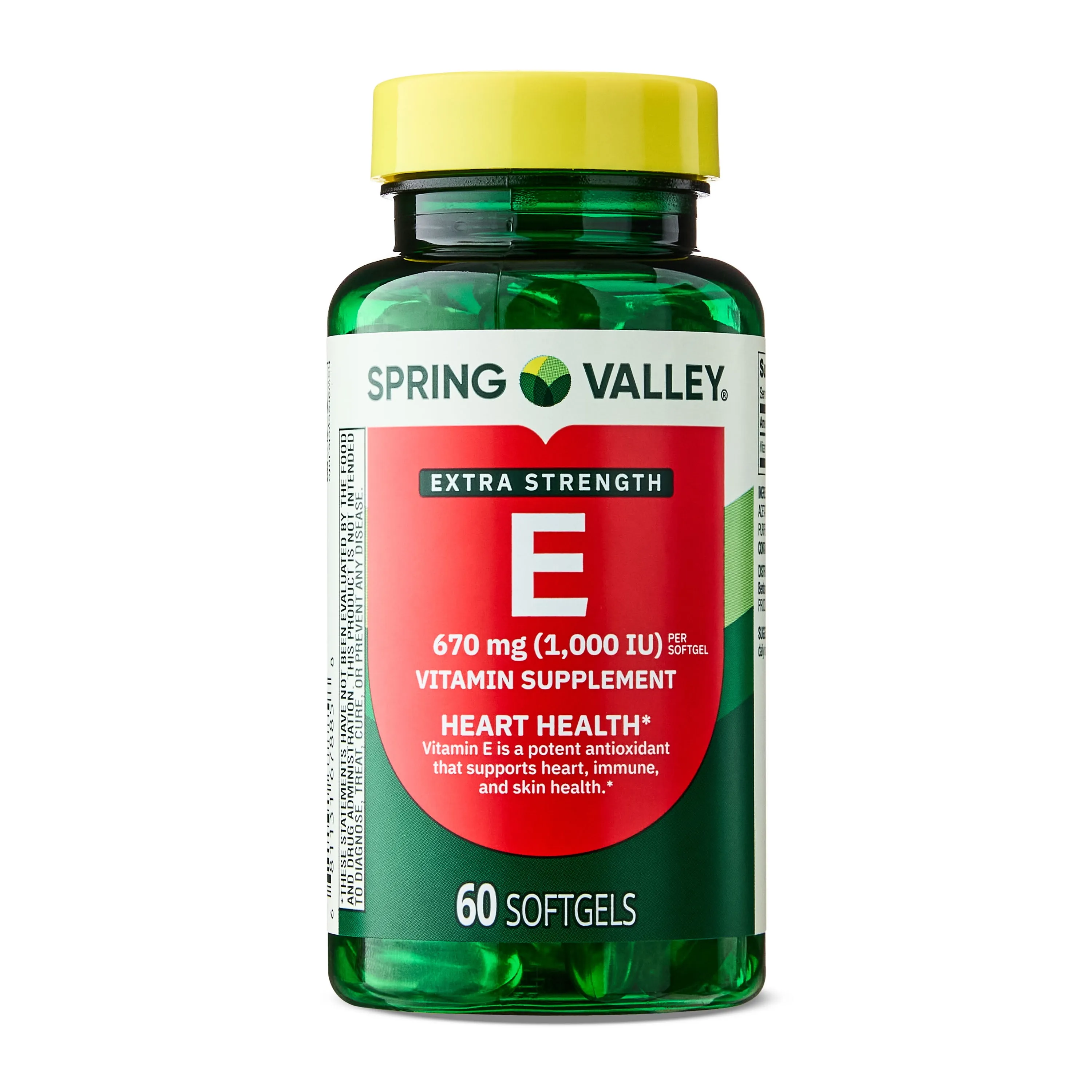 Spring Valley Extra Strength Vitamin E Supplement